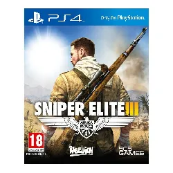 jeu ps4 sniper elite iii