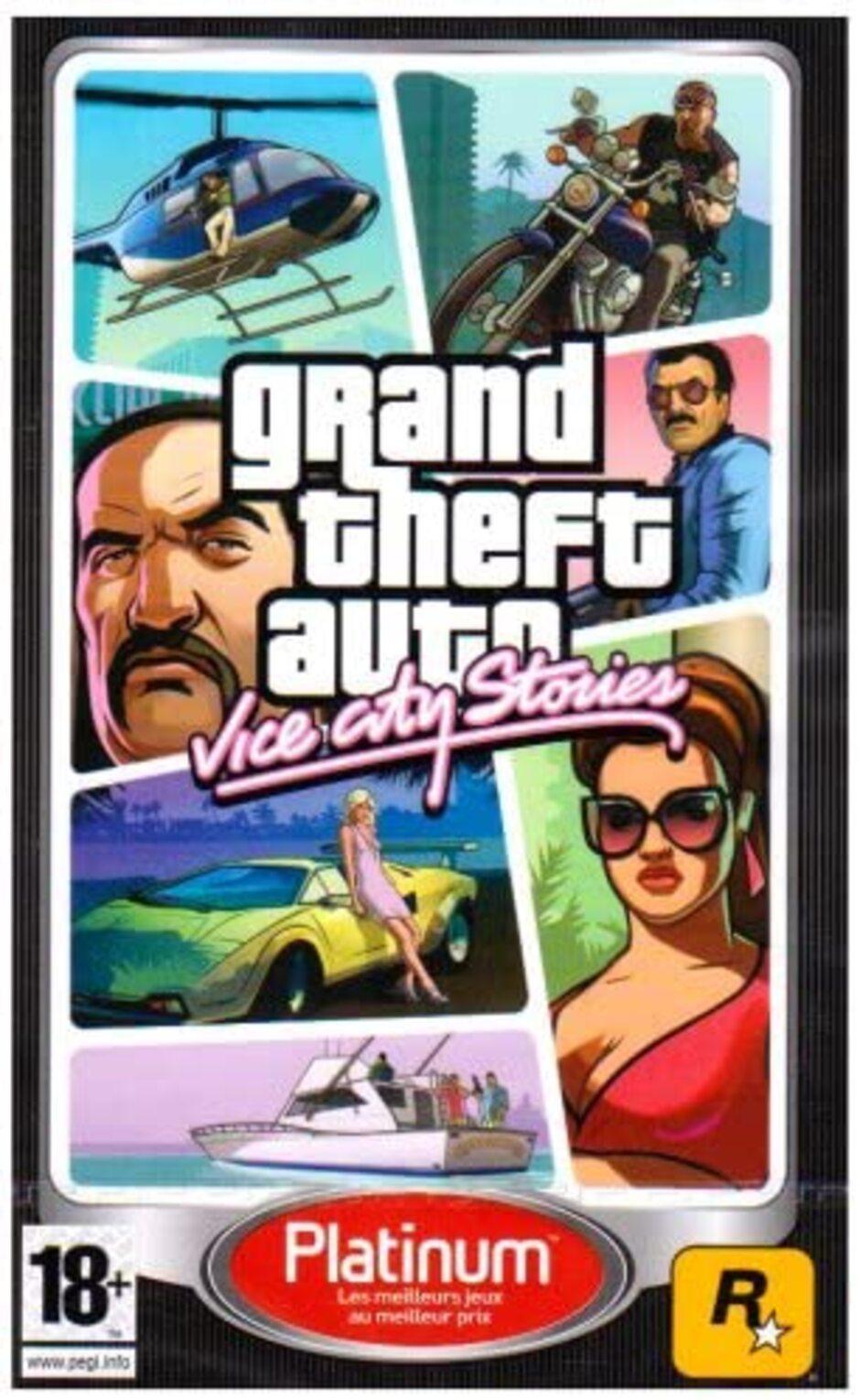 Jeu PSP GTA : Vice City stories - platinum