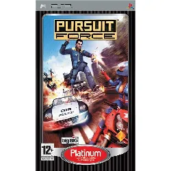 jeu psp pursuit force - platinum