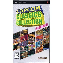 jeu sony psp capcom classics collection remixed