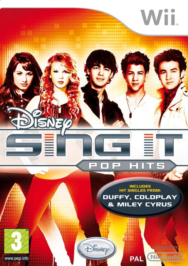 Jeu Wii Sing It Pop Hits