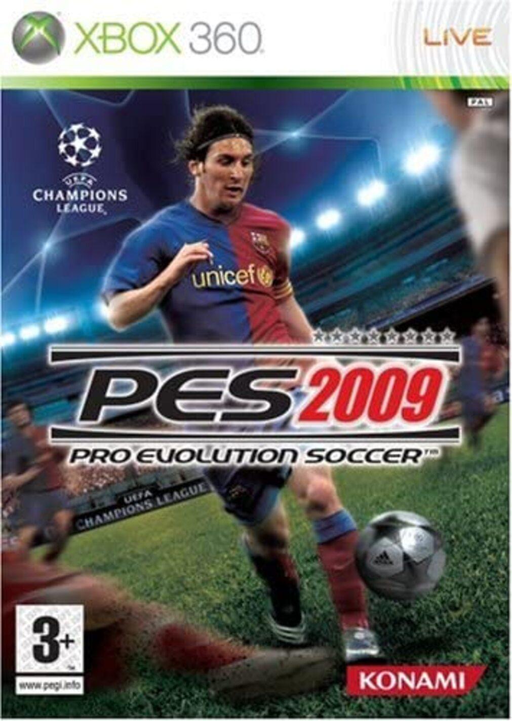 Jeu XBox 360 PES 2009 : Pro Evolution Soccer
