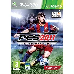 jeu xbox 360 pes 2011 pro evolution soccer