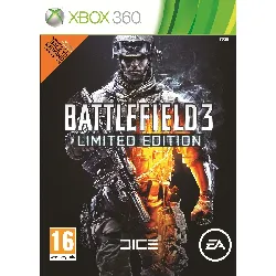 jeu xbox 360 xb360 battlefield 3 edition limitee