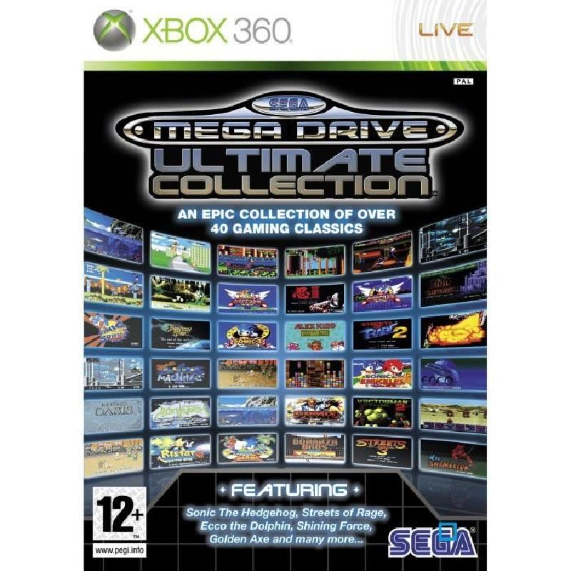 Jeu Xbox 360 Xb360 Sega Megadrive Ultimate Collection