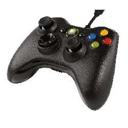 manette microsoft xbox 360 wireless controller - sans fil - noir
