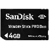 carte memoire sandisk memory stick pro duo 8go