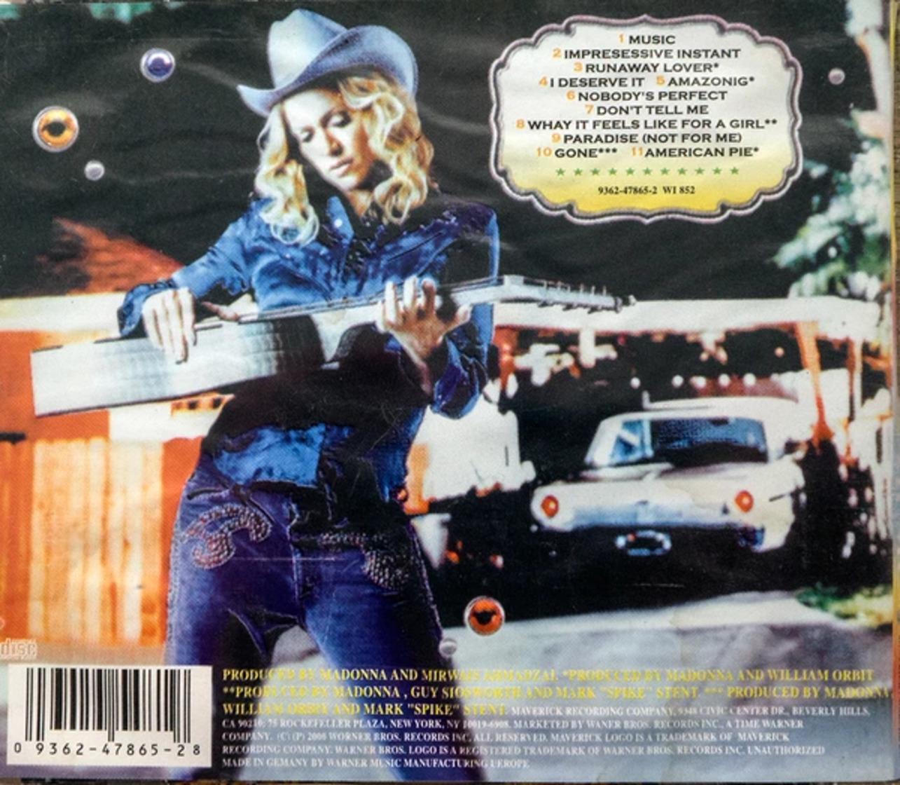 Cd Madonna - Music (2000)
