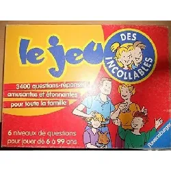 de societe ravensburger le jeu des incollables