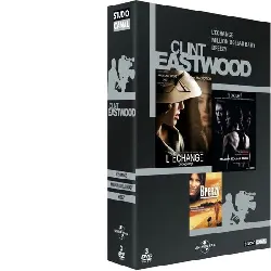 dvd clint eastwood - coffret - l'échange + million dollar baby + breezy