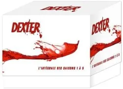 dvd dexter - l'intégrale des saisons 1 à 5 - coffret 21 dvd