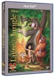 dvd le livre de la jungle - pack dvd+