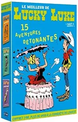 dvd le meilleur de lucky luke - 15 aventures détonantes - pack