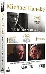 dvd michael haneke - les palmes d'or - le ruban blanc + amour - pack
