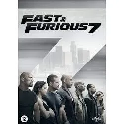 dvd speelfilm - fast & furious 7 (1 dvd)