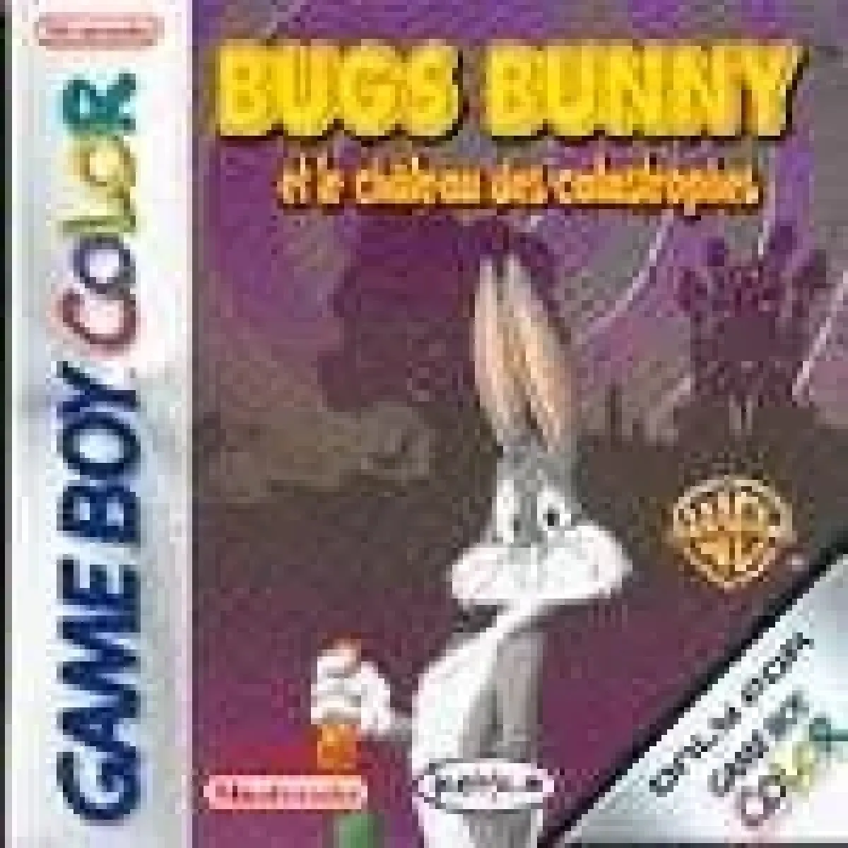 Jeu Vidéo Bugs Bunny Et Le Château Catastrophes Sur Game Boy Color - Version Française - Très Bon état