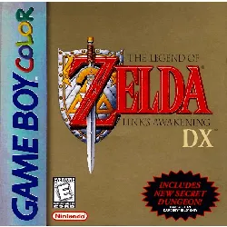 jeu gameboy color the legend of zelda - link's awakening dx