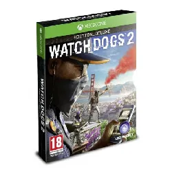 jeu microsoft xbone watch dogs 2 edition deluxe