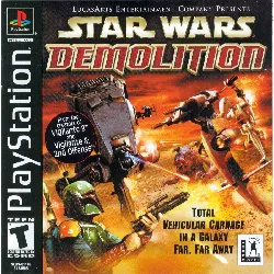 jeu ps1 star wars: demolition
