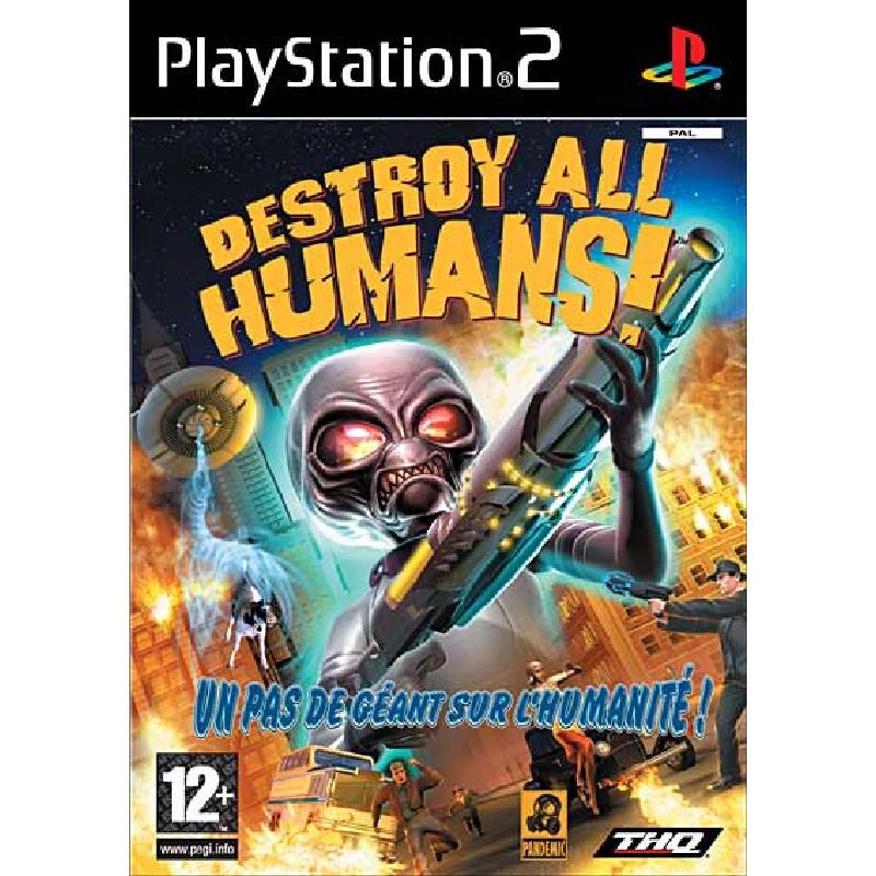 Jeu Ps2 Destroy All Humans!