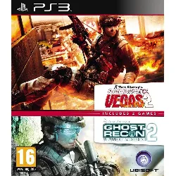jeu ps3 rainbow six vegas 2 + ghost recon : advanced warfighter 2