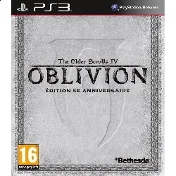 jeu ps3 the elder scrolls iv - oblivion (edition 5ème anniversaire)