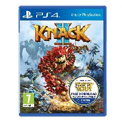 jeu ps4 knack 2