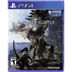 jeu ps4 monster hunter world