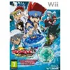 jeu wii beyblade metal fusion + toupie wii