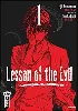 livre lesson of the evil, tome 1