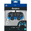 manette filaire nacon ps4 lumineuse bleue
