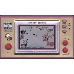 console nintendo game & watch snoopy tennis sp-30