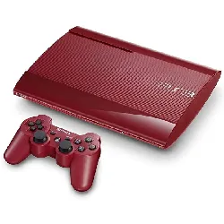 console sony playstation 3 ps3 ultra slim 500go rouge
