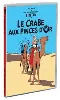 dvd les aventures de tintin - le crabe aux pinces d'or