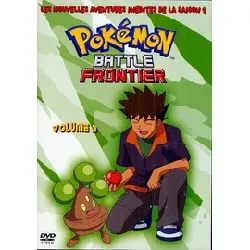 dvd pokemon battle frontier volume 3 saison 9