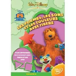 dvd tibère et la maison bleue - volume 2 - les formes, les sons et les couleurs avec tibère