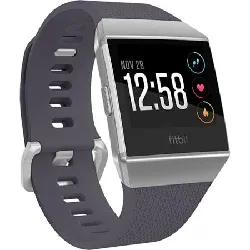 fitbit ionic montre connectée avec un capteur de fréquence cardiaque charbon/gris fumée