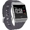 fitbit ionic montre connectée avec un capteur de fréquence cardiaque charbon/gris fumée