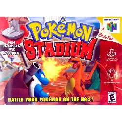 jeu nintendo n64 pokemon stadium