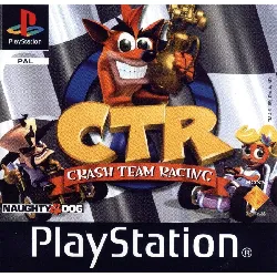 jeu ps1 ctr crash team racing