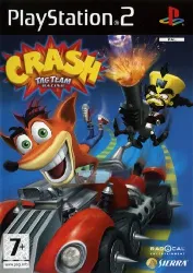 jeu ps2 crash tag team racing : platinum edition
