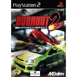 jeu ps2 playstation 2 burnout 2 point of impact