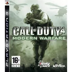 jeu ps3 activision call of duty 4, modern warfare jeux