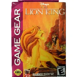 jeu sega game gear gg the lion king (import)