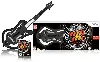 jeu wii guitar hero 6 - warriors of rock + guitare
