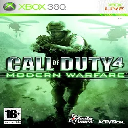 jeu xbox 360 call of duty 4: modern warfare
