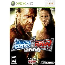 jeu xbox 360 smack down vs raw 2009