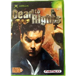 jeu xbox dead to rights