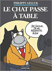 livre le chat - tome 19 - le chat passe à table