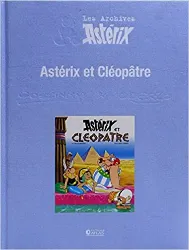 livre les archives astérix - astérix et cléopatre
